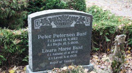 Peter og Laura grav
